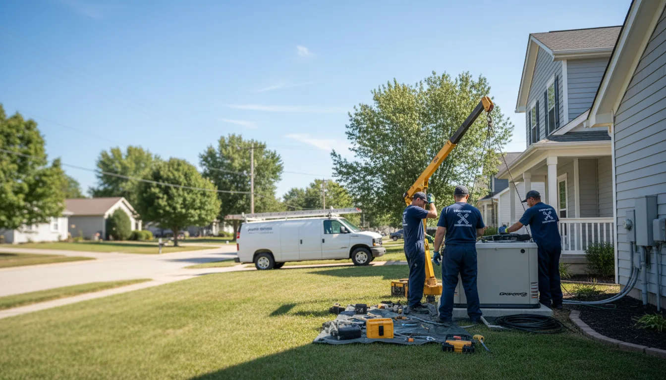 Generator Installation in Gibsland, LA near me